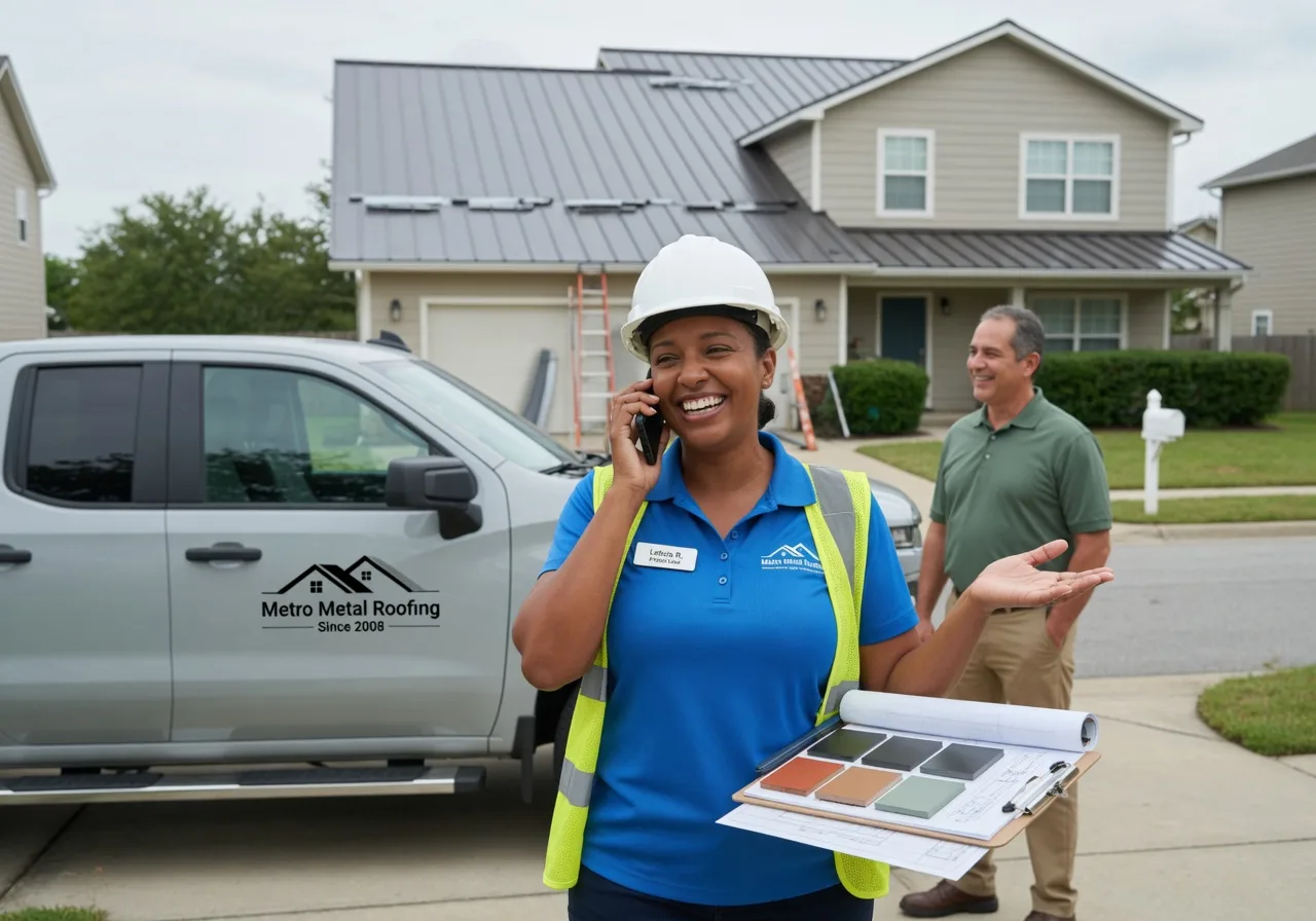 Storm Damage Metal Roof Repair in Fairfax, IA